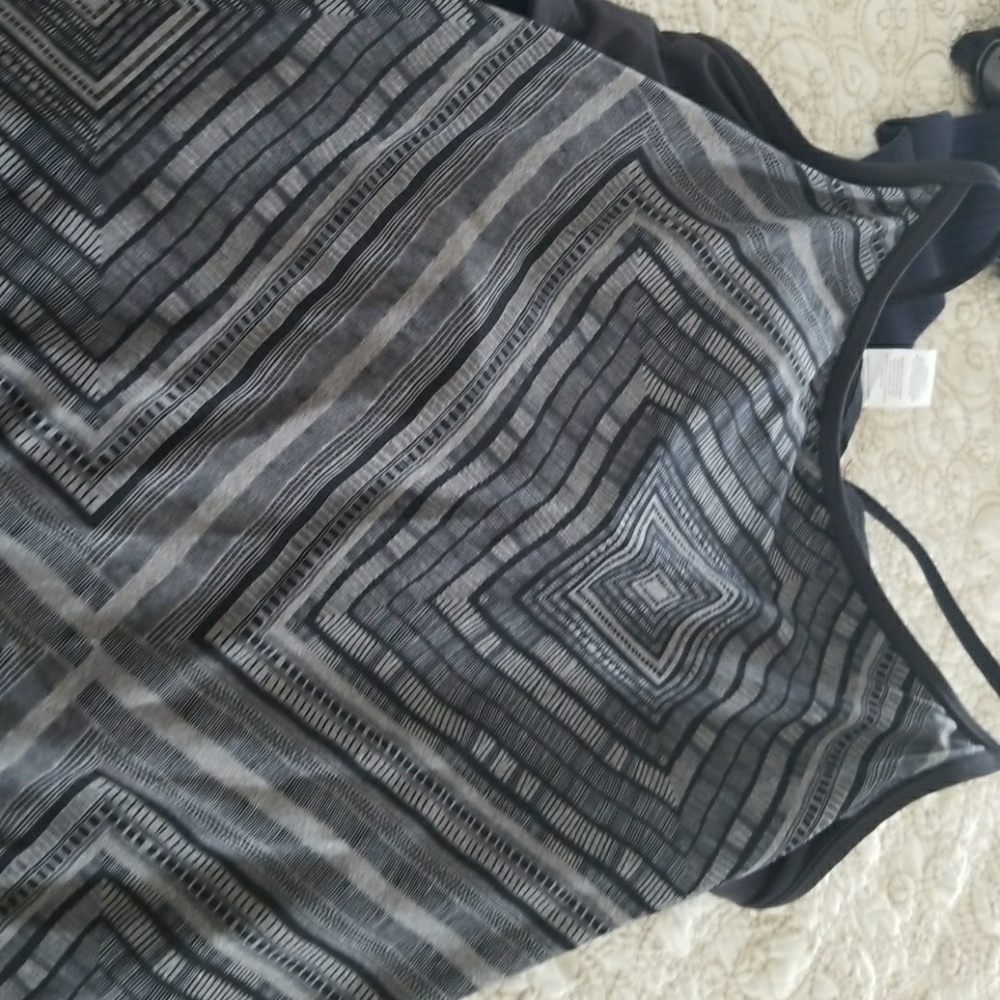 Tank with built in bra